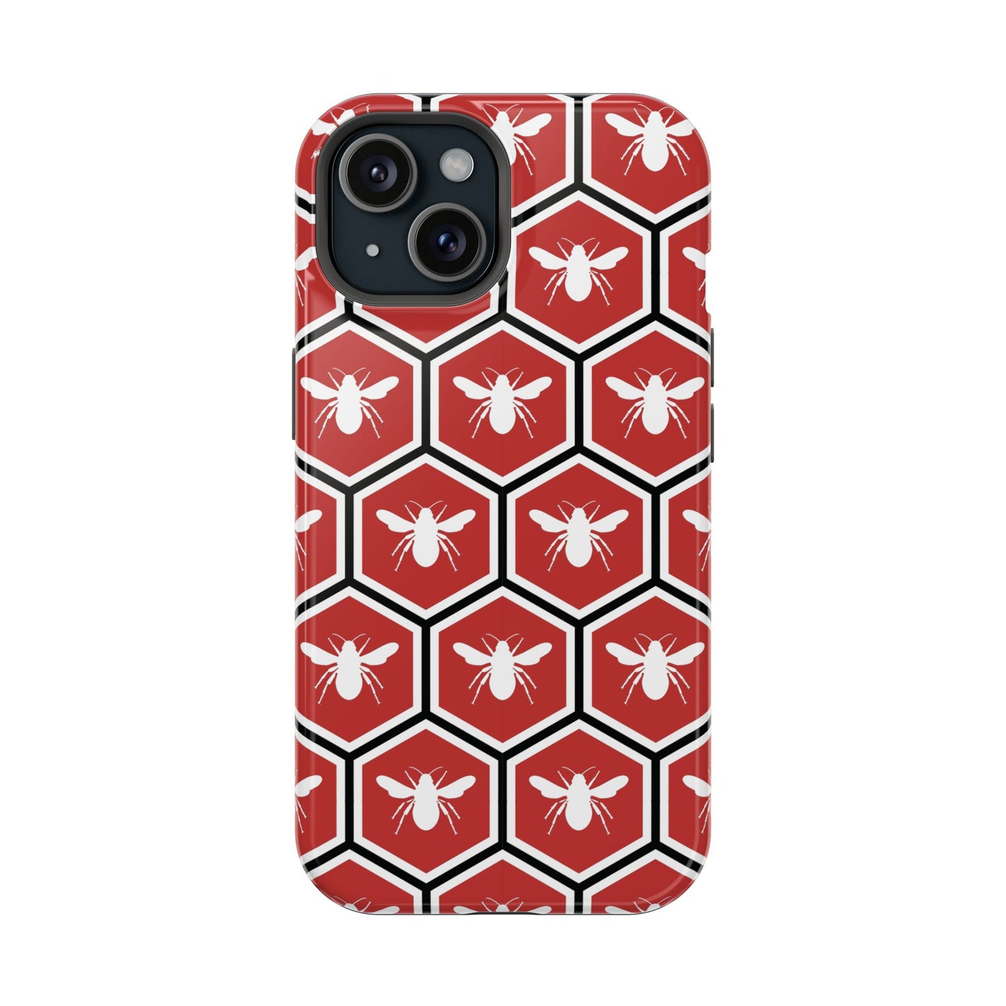 Honeycomb Bee Impact-Resistant Phone Case