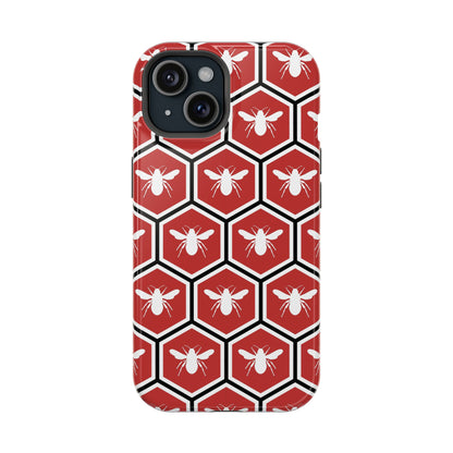 Honeycomb Bee Impact-Resistant Phone Case