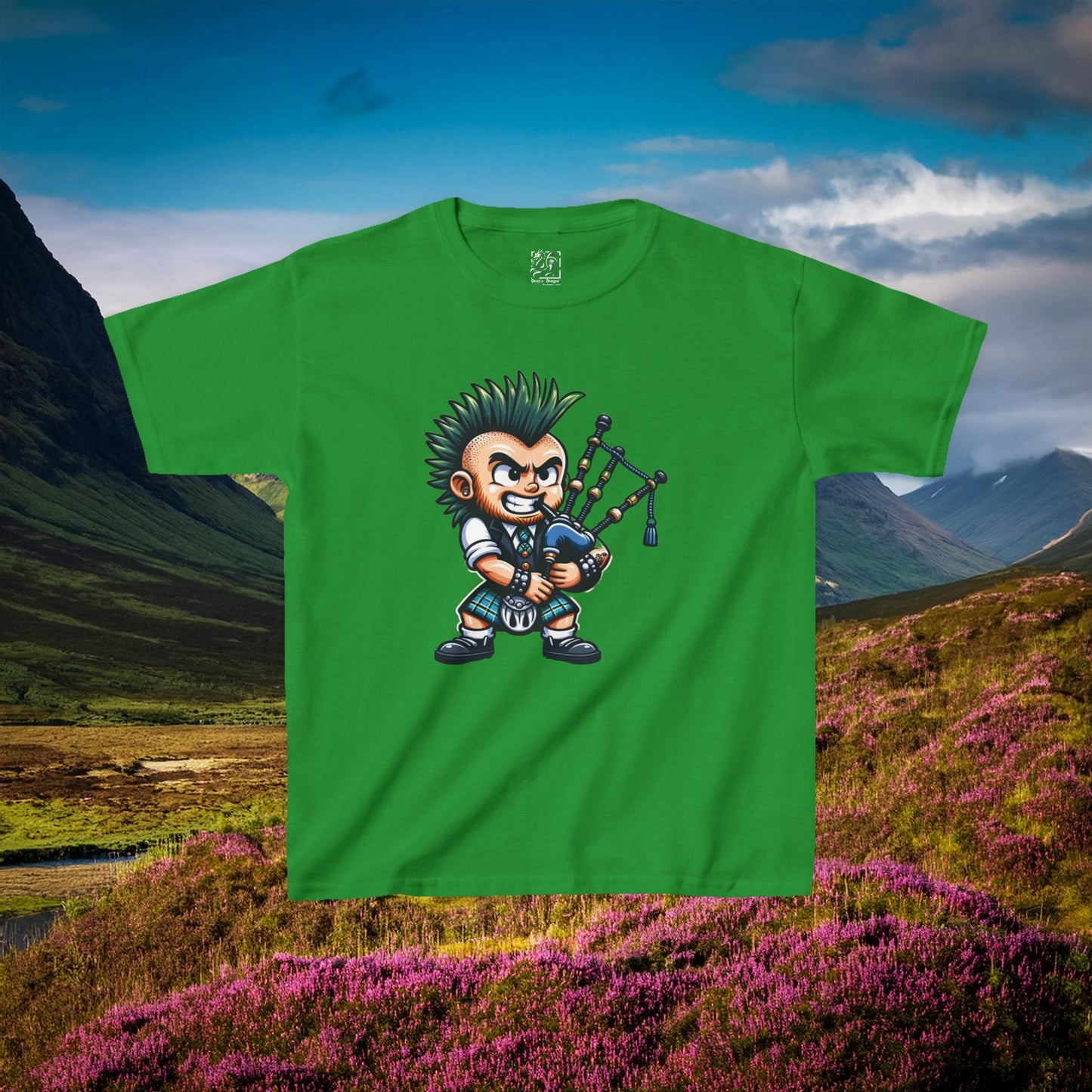 Scottish Punk Rock Kids Tee