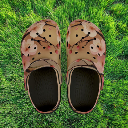 Cherry Blossom Kid's Foam Clogs