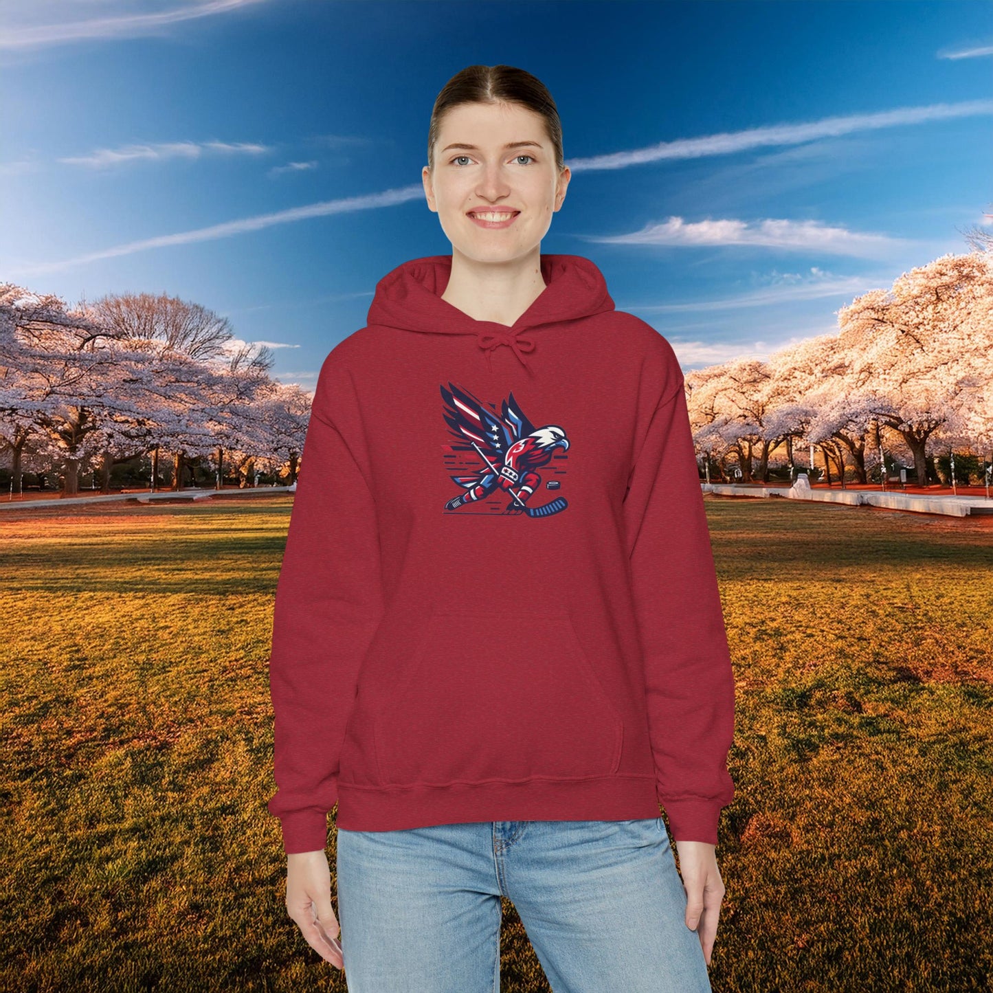 Washington Hockey Eagle Hoodie