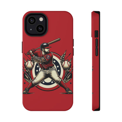 Washington Baseball At Bat Impact-Resistant Cases