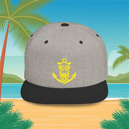 Old Salt Flat Bill Snapback