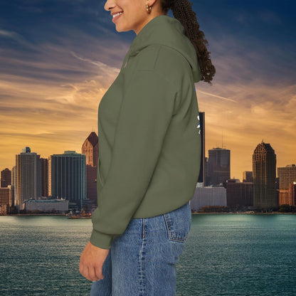 Detroit Football Crest Hoodie