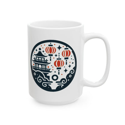 Lantern Festival Ceramic Mugs (11oz\15oz)