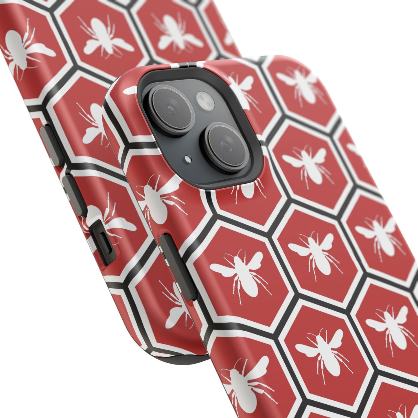 Honeycomb Bee Impact-Resistant Phone Case