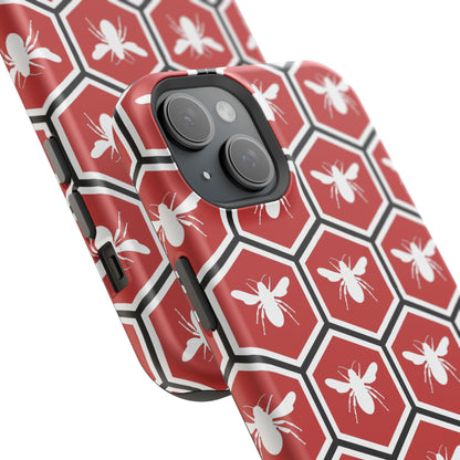 Honeycomb Bee Impact-Resistant Phone Case