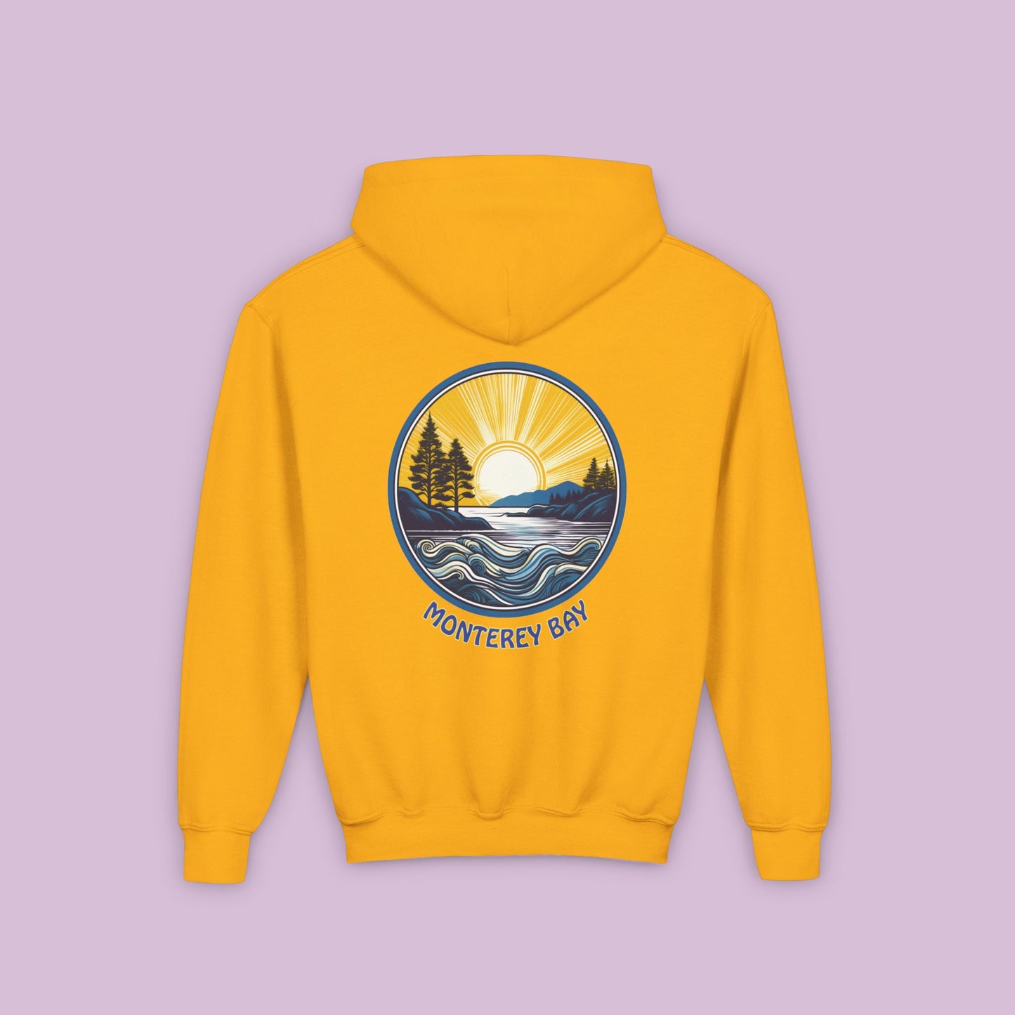 Monterey Bay Big Sur Youth Hoodie