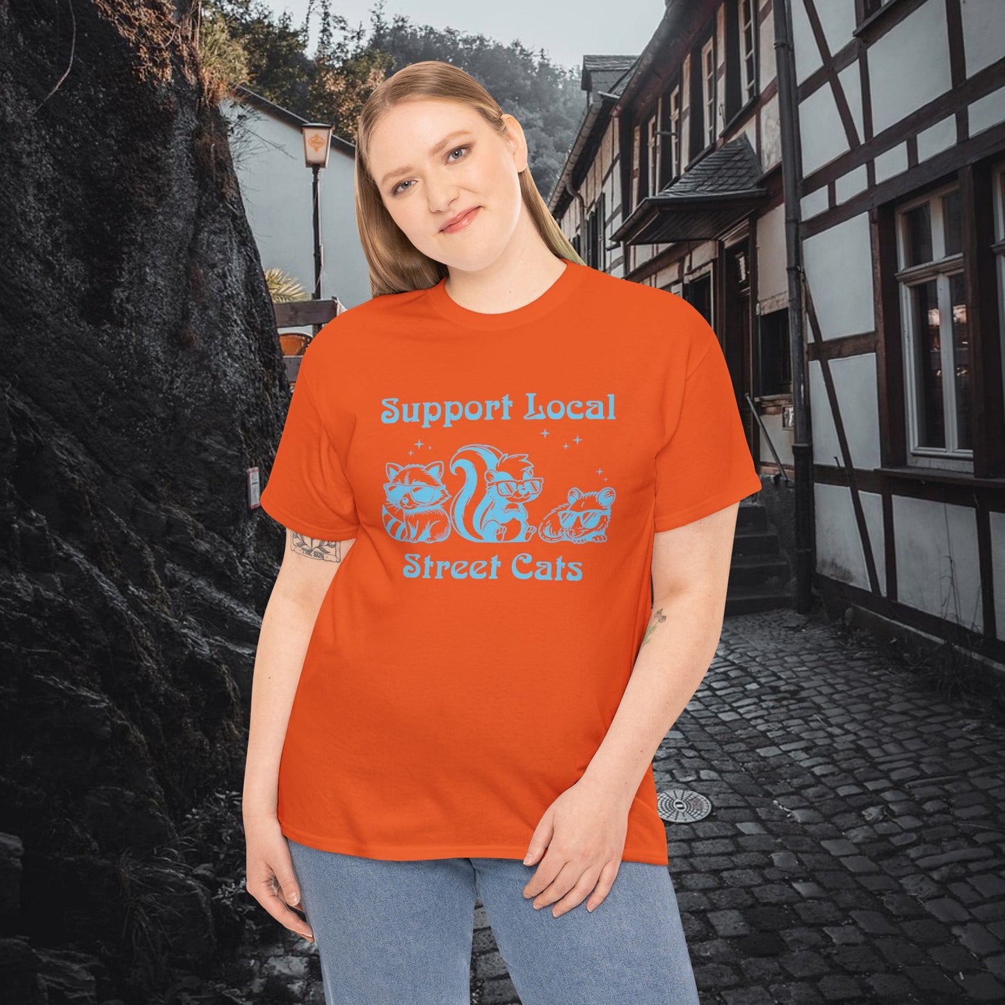 Support Local Street Cats Tee