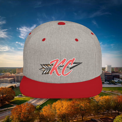 Kansas City KC Flat Bill Snapback
