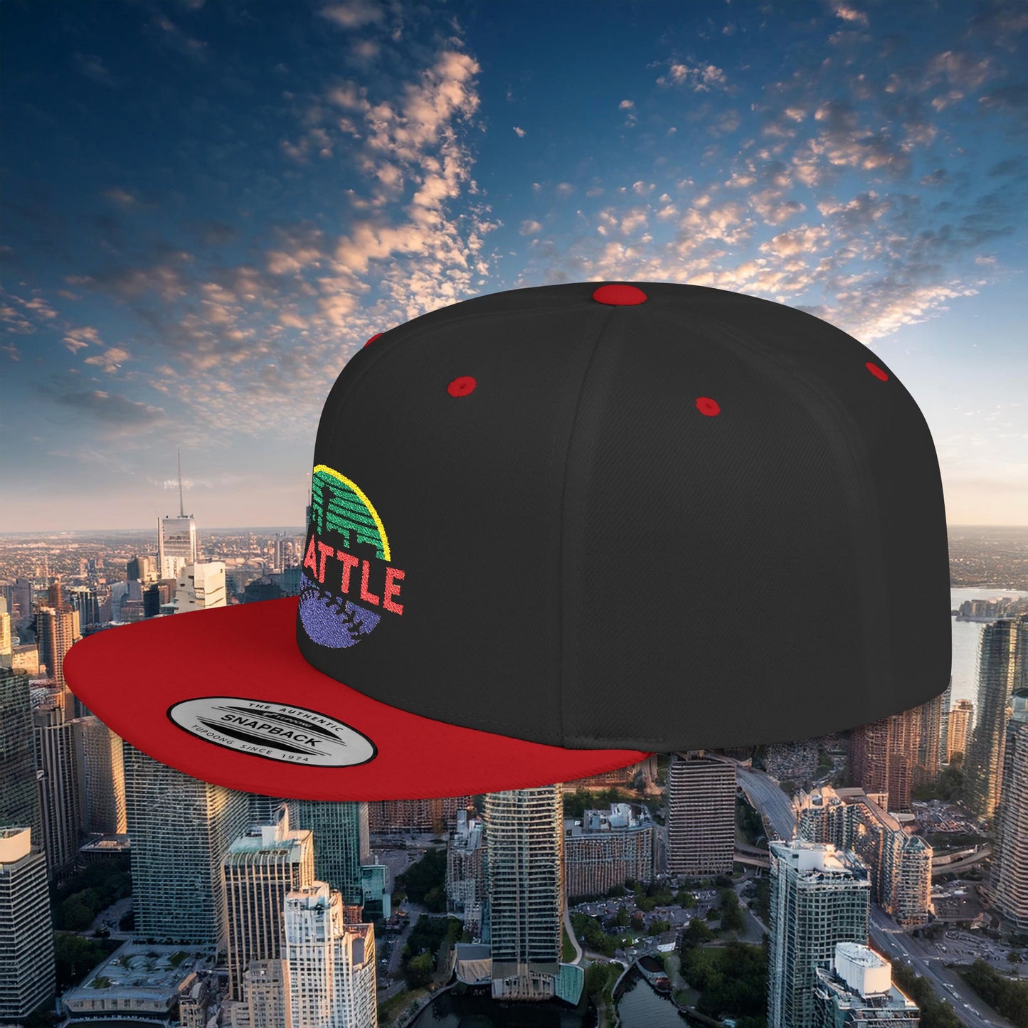 Seattle Baseball Flat Bill Snapback