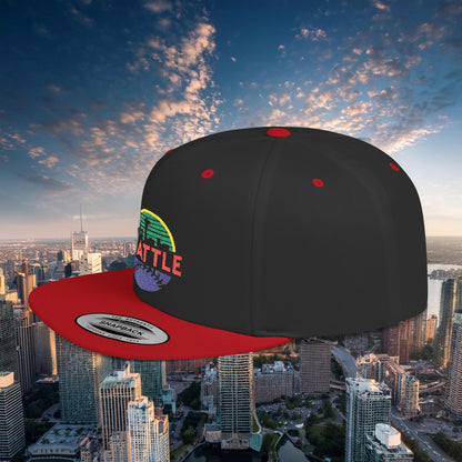 Seattle Baseball Flat Bill Snapback