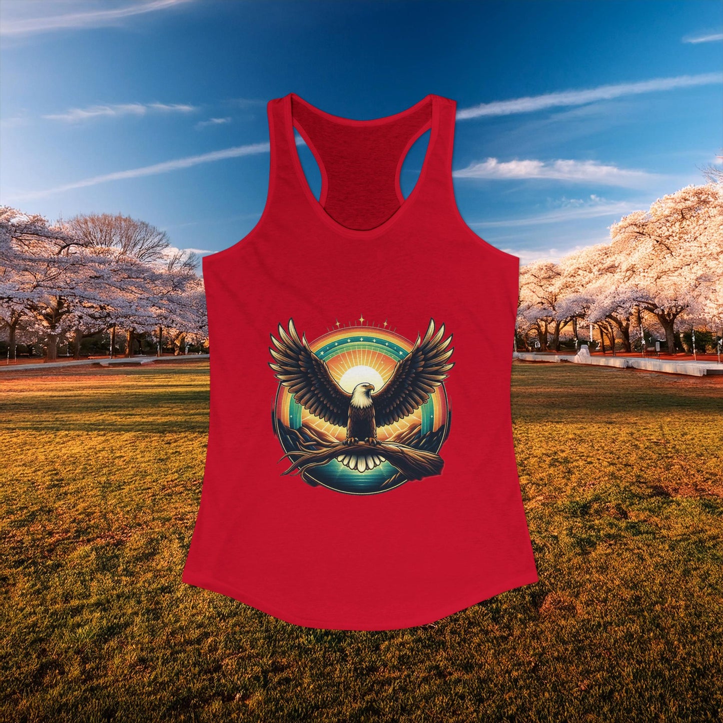 Washington Spirit Rainbow Racerback Tank