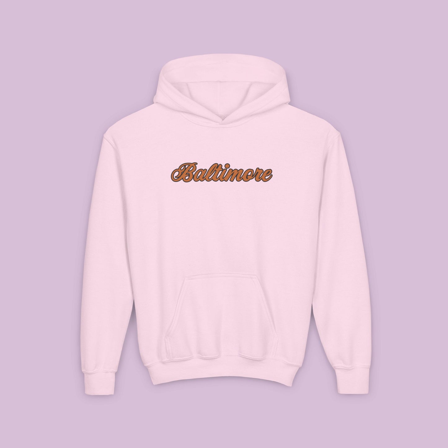 Baltimore Baseball Little Oriole Youth Hoodie