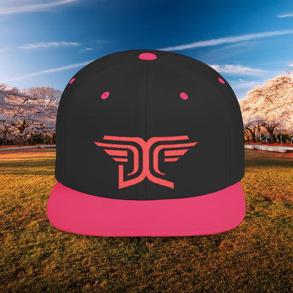 Winged DC Flat Bill Snapback