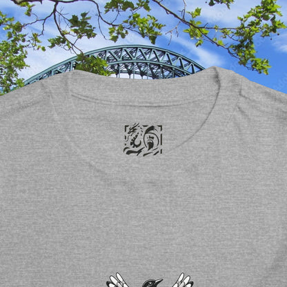 Newcastle United Howay The Lasses B&W (Twin Mags) Toddler Tee