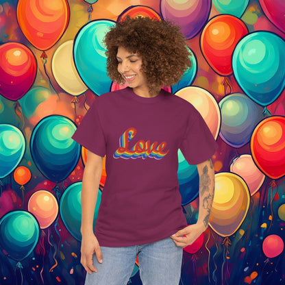 Rainbow Love Unisex Tee