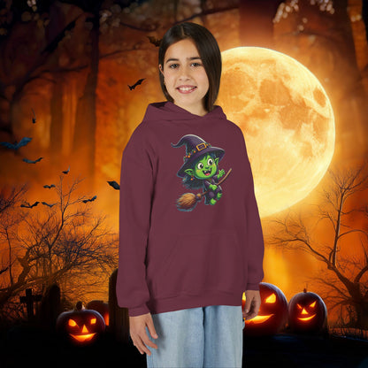 Flying Witch Youth Hoodie