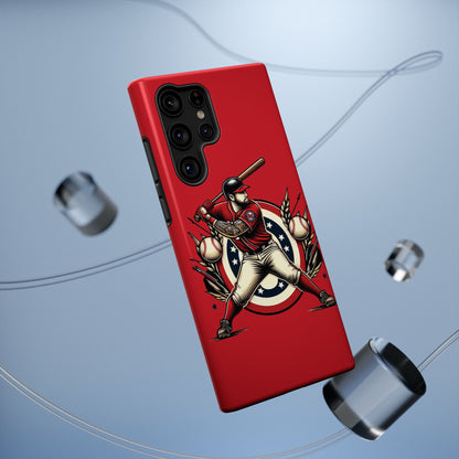 Washington Baseball At Bat Impact-Resistant Cases