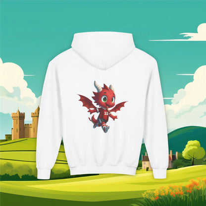 Wrecsam Mini Red Dragon Youth Hoodie