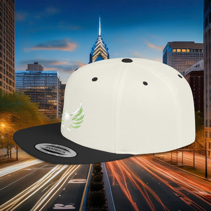 Philadelphia Eagles Logo Flat Bill Snapback
