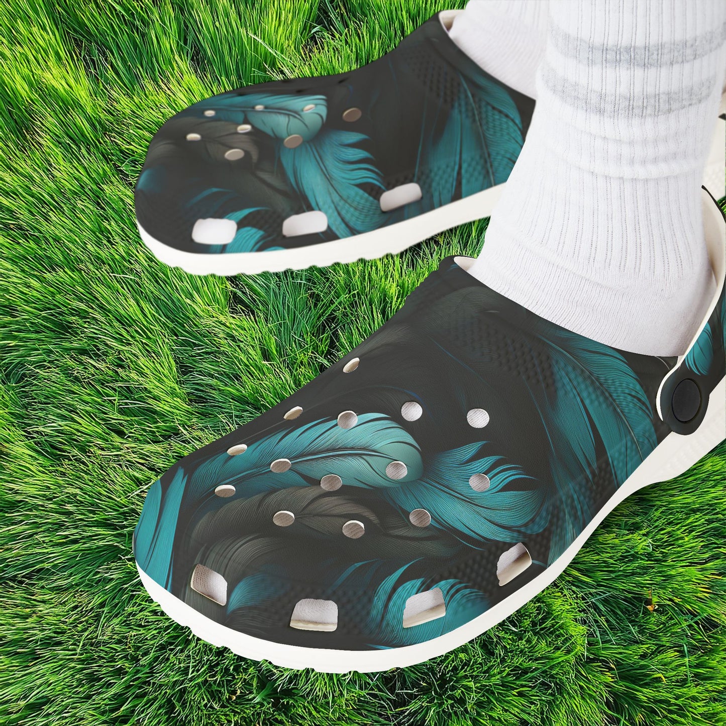 Newcastle United Feather Foam Clogs