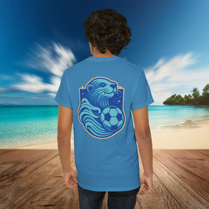 Sea Otter Soccer Logo Tee