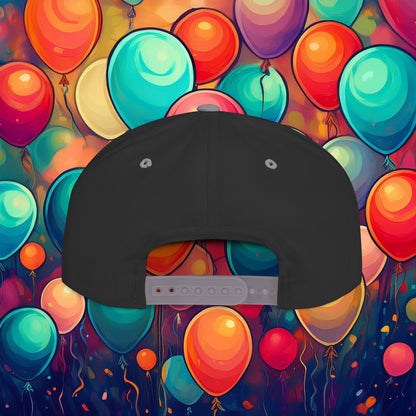 Rainbow Love Flat Bill Snapback