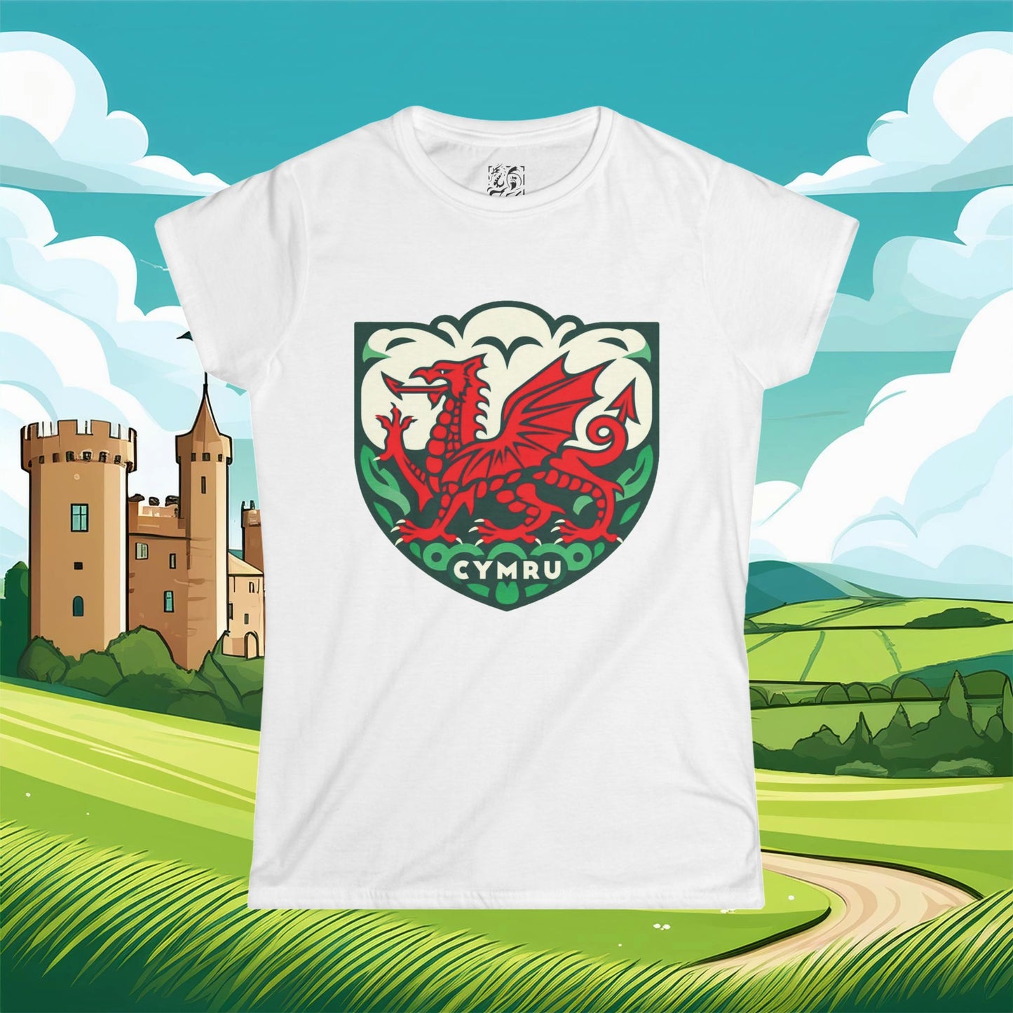 Cymru Women's Softstyle Tee