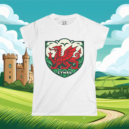Cymru Women's Softstyle Tee
