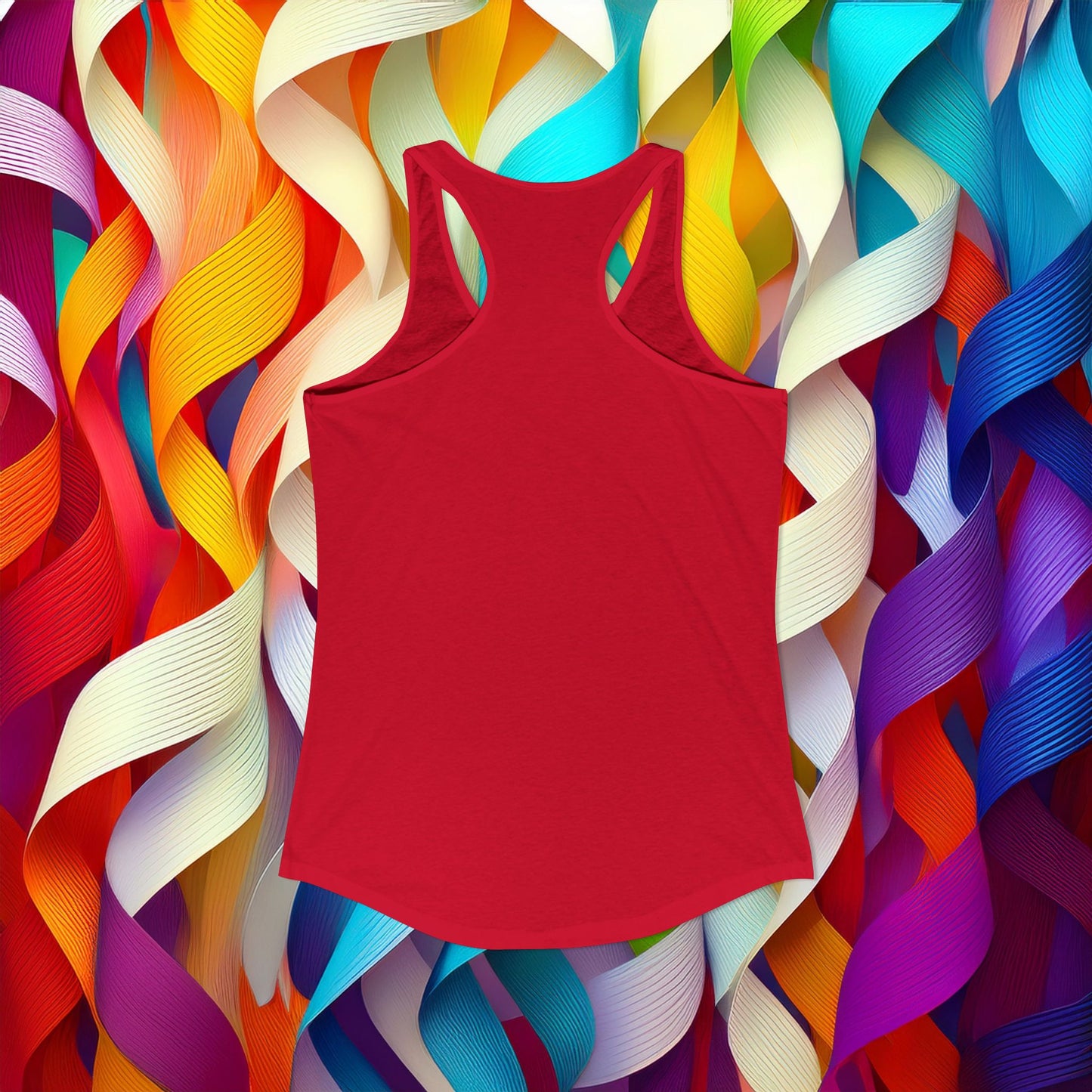 Rainbow Heart Women's Racerback Tank