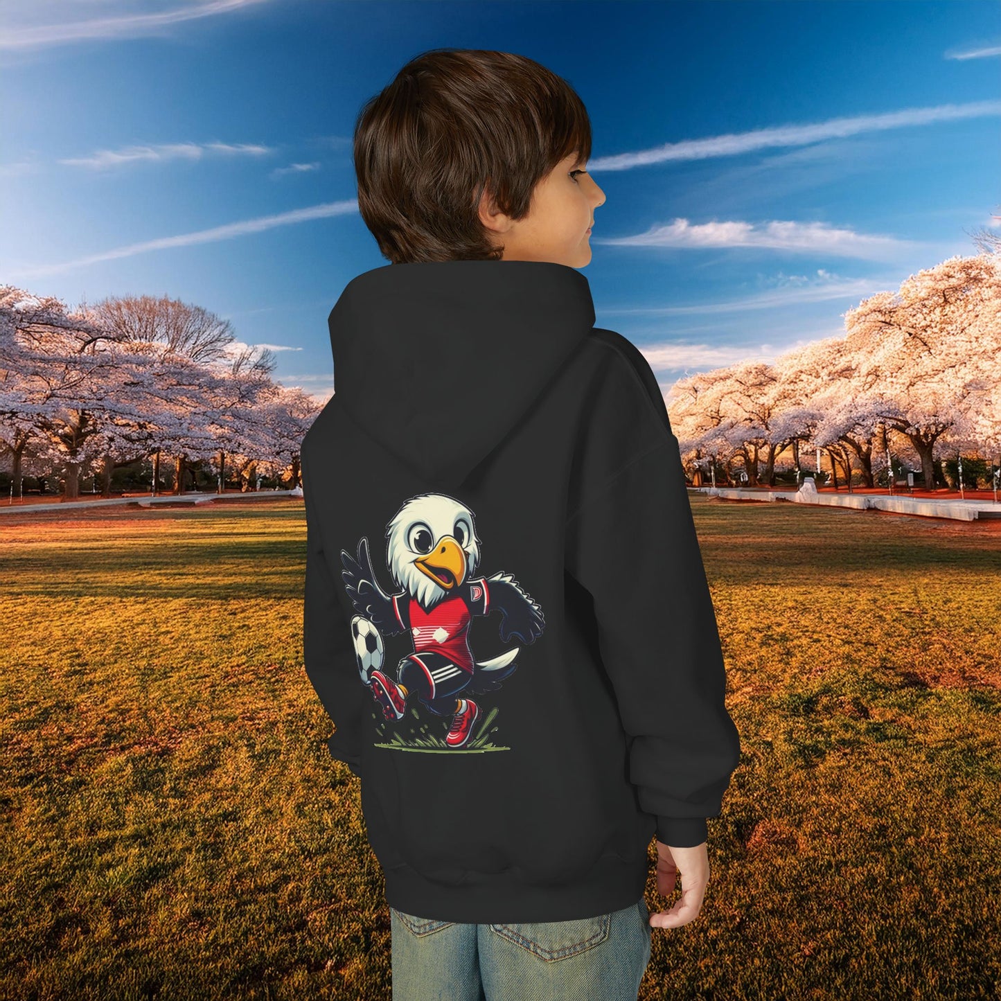 DC United Eagle Youth Hoodie