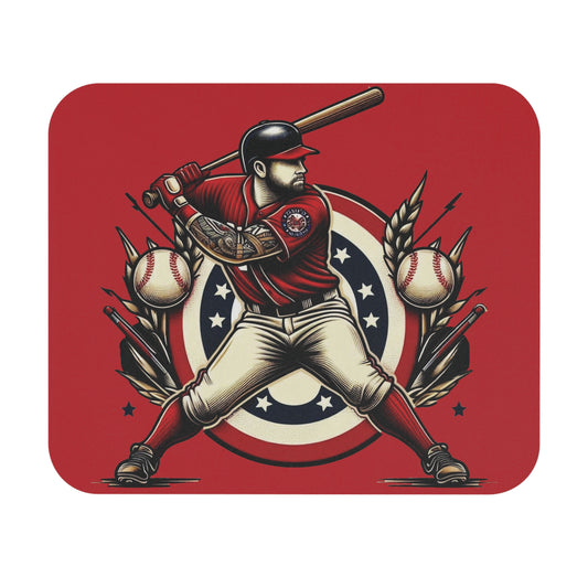Washington Baseball At Bat Mouse Pad