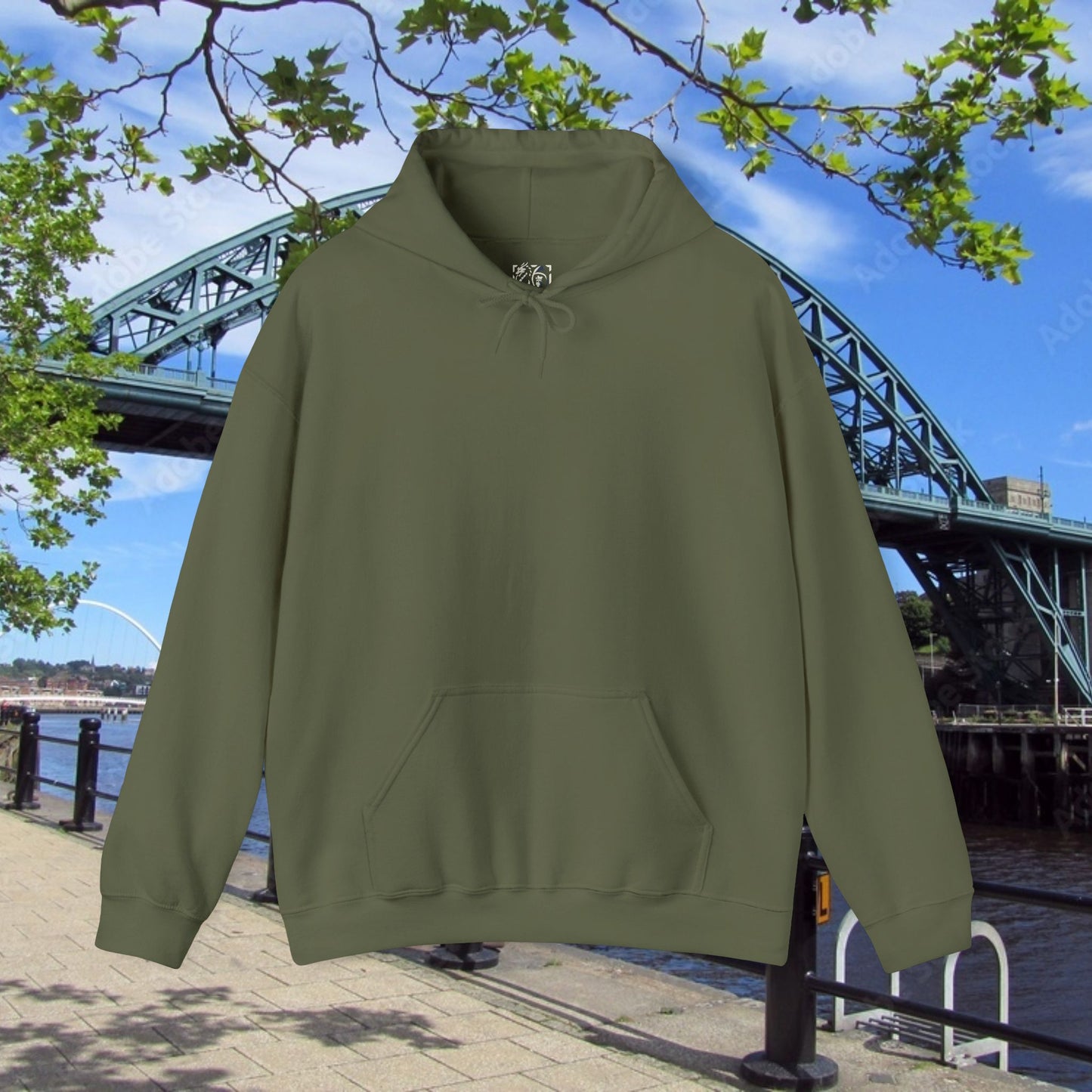 Newcastle United NUFC Crest Howay the Lads Hoodie