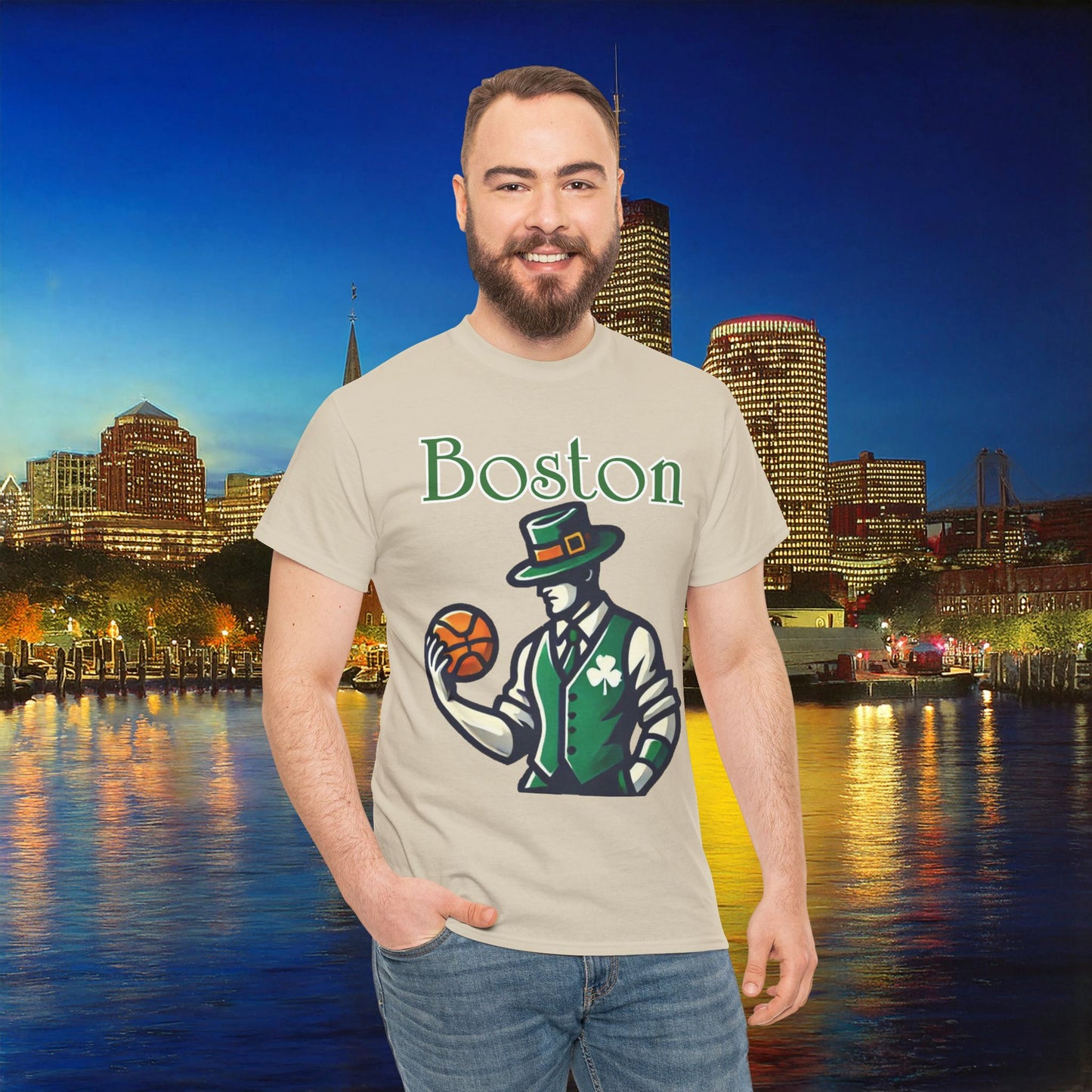 Boston Basketball Tee