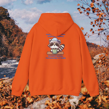 Raccoon Coffee Hoodie