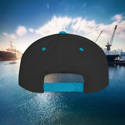 Anchor Flat Bill Snapback