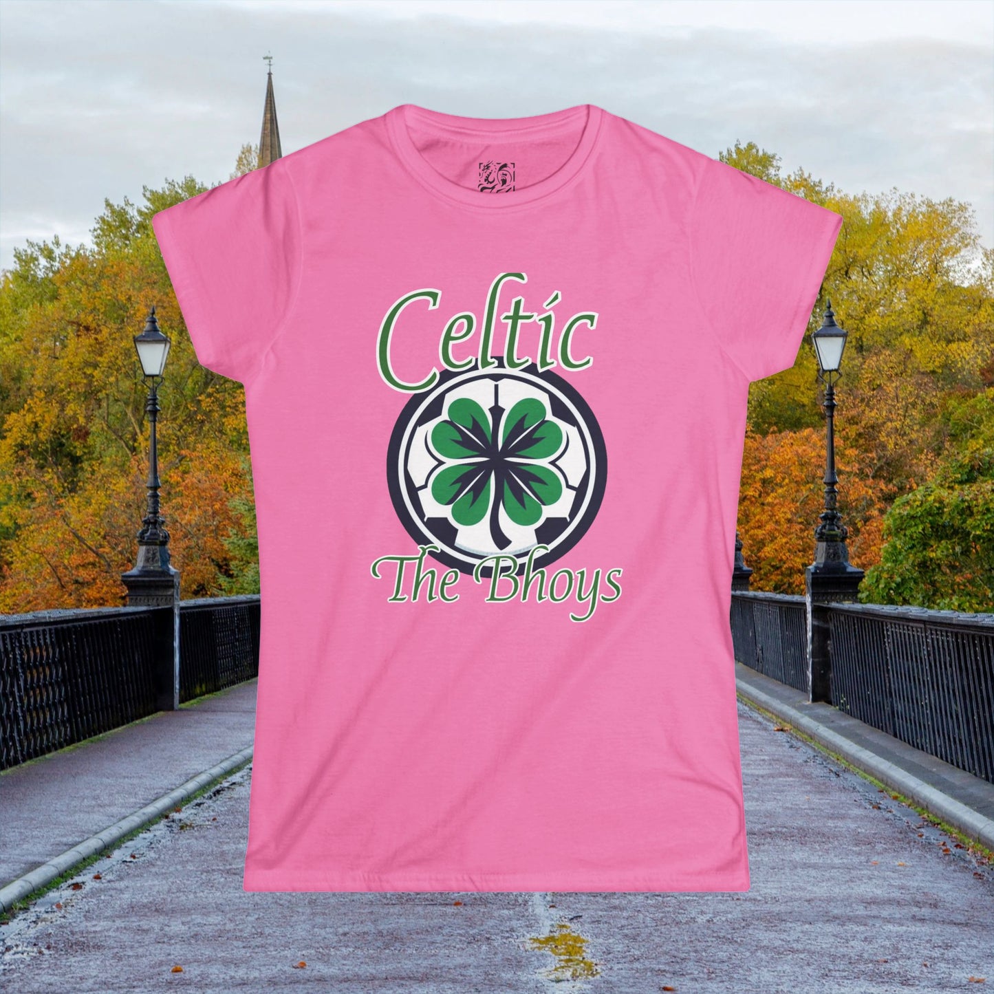 Celtic FC The Bhoys Logo Women's Softstyle Tee
