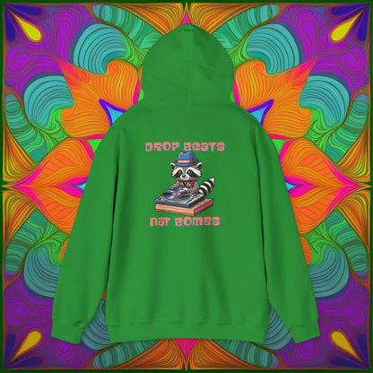 "Beats Not Bombs" Peace Hoodie