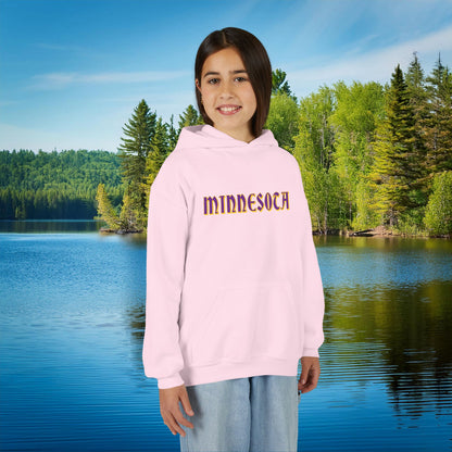 Purple Viking Youth Hoodie