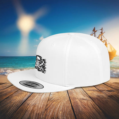 Jolly Roger Flat Bill Snapback