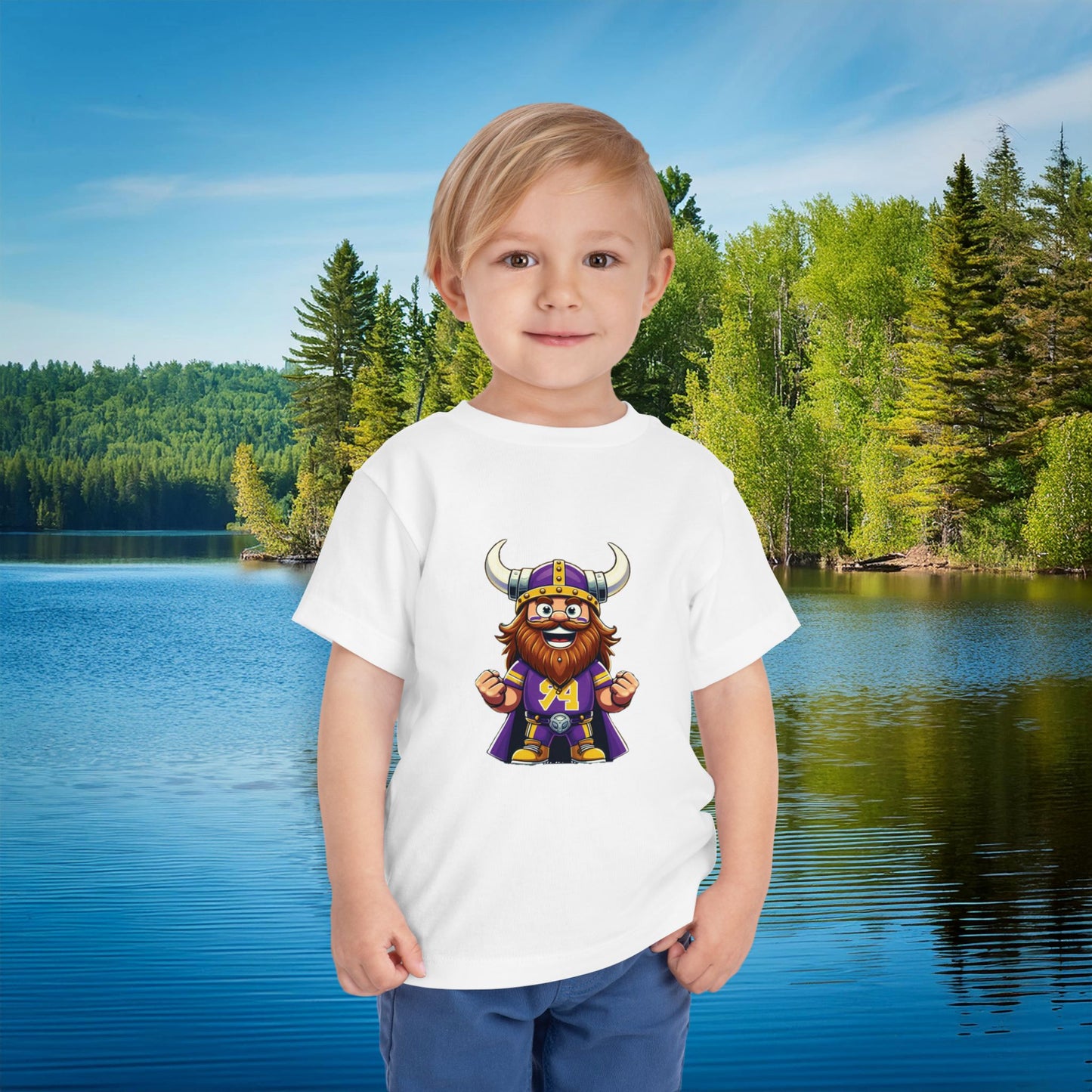 Minnesota Football Fan Toddler Tee