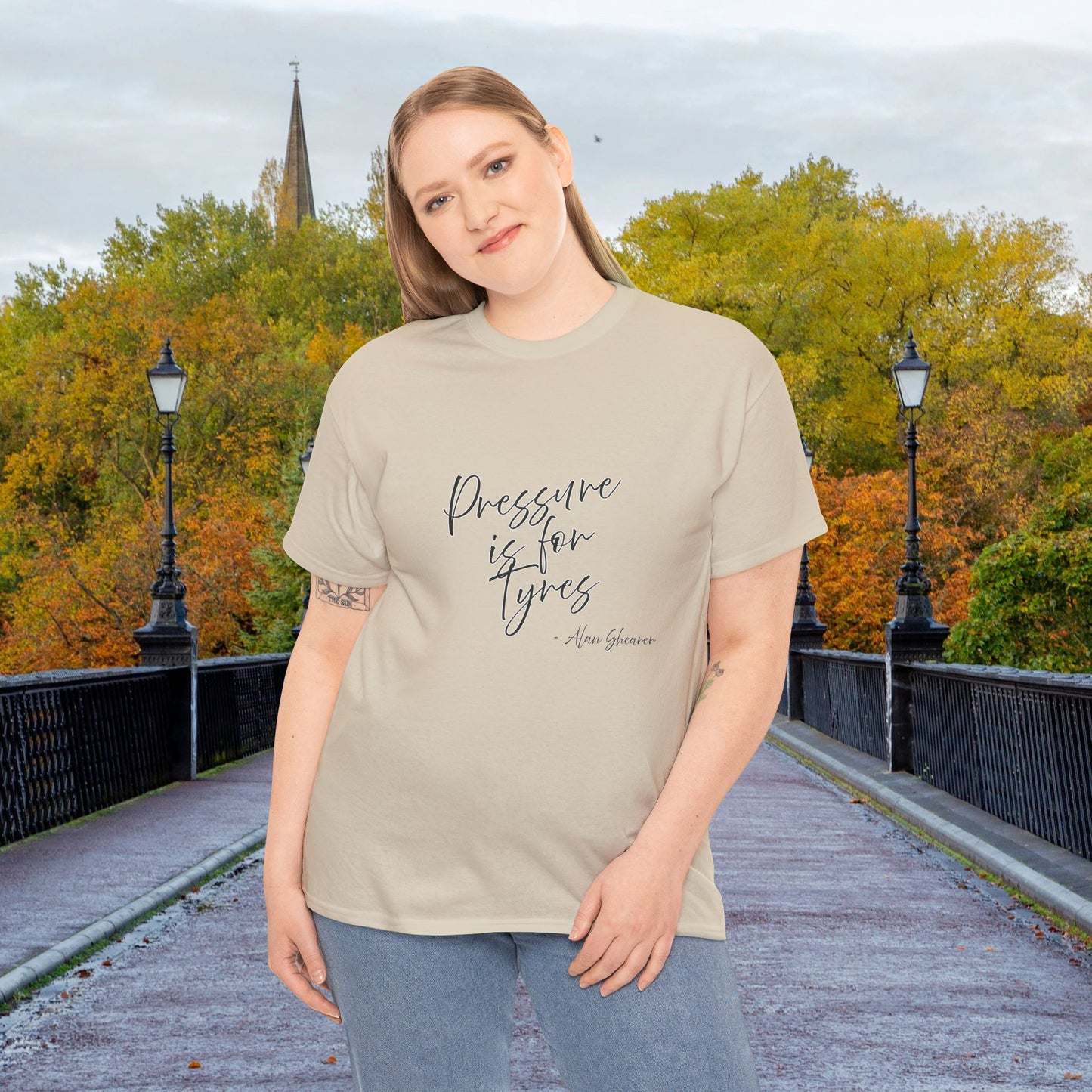 Newcastle United Pressure is for Tyres Tee