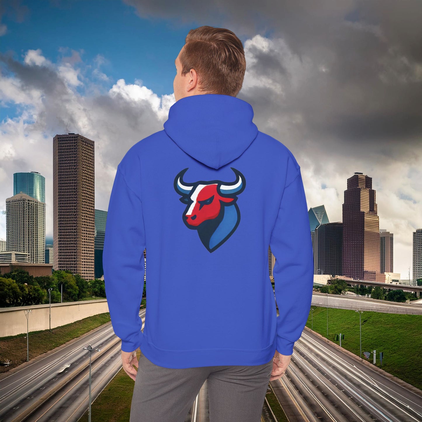 Houston Bull Hoodie