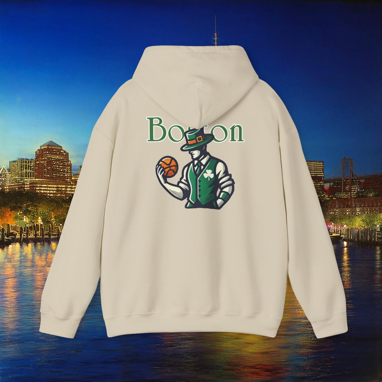 Boston Basketball Hoodie
