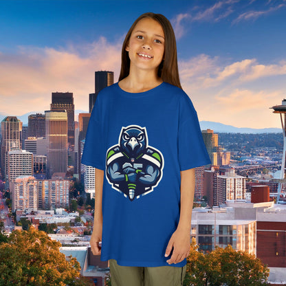 Seattle Football Player Kids Tee