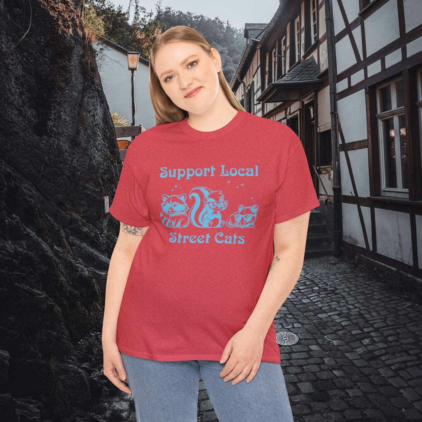 Support Local Street Cats Tee