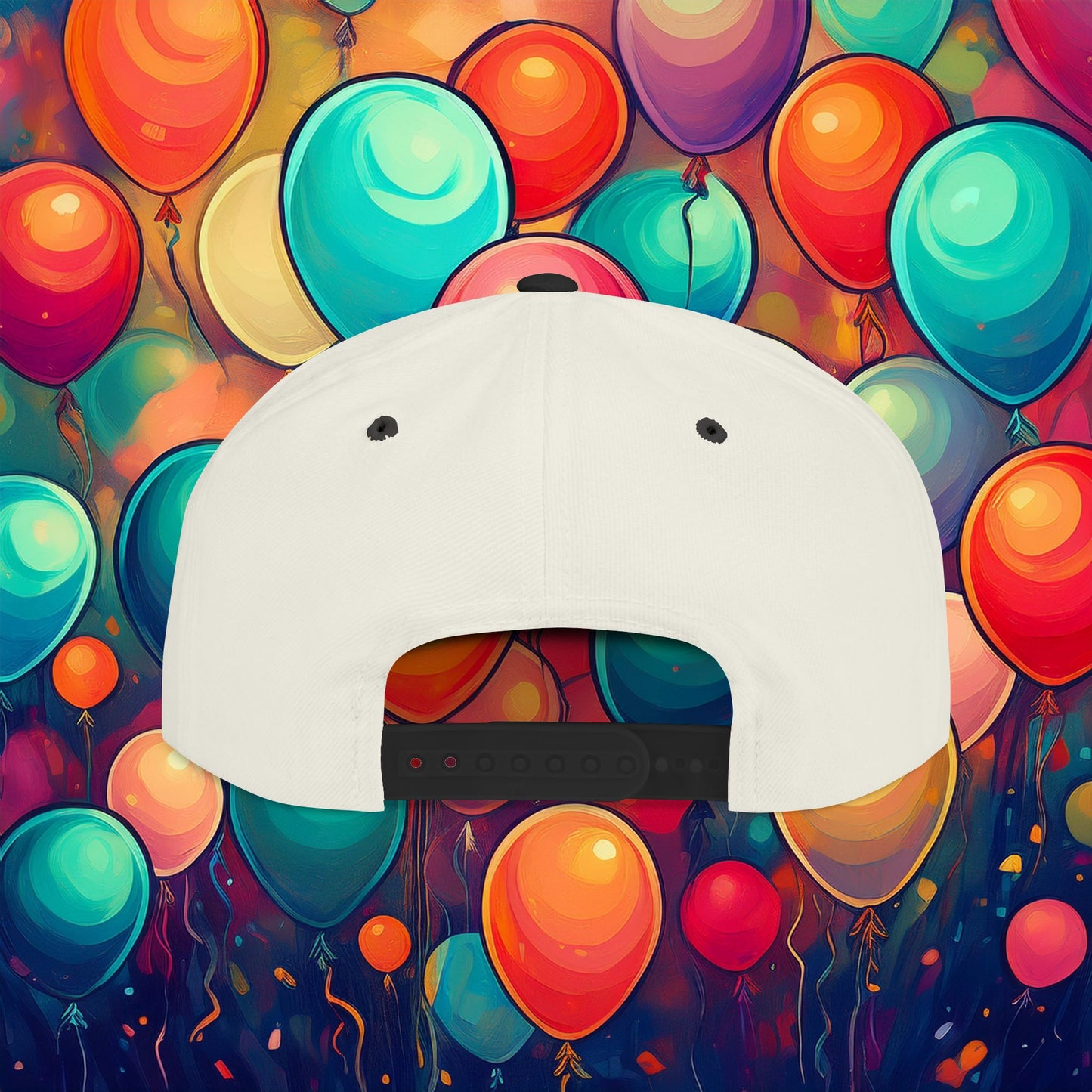 Rainbow Love Flat Bill Snapback