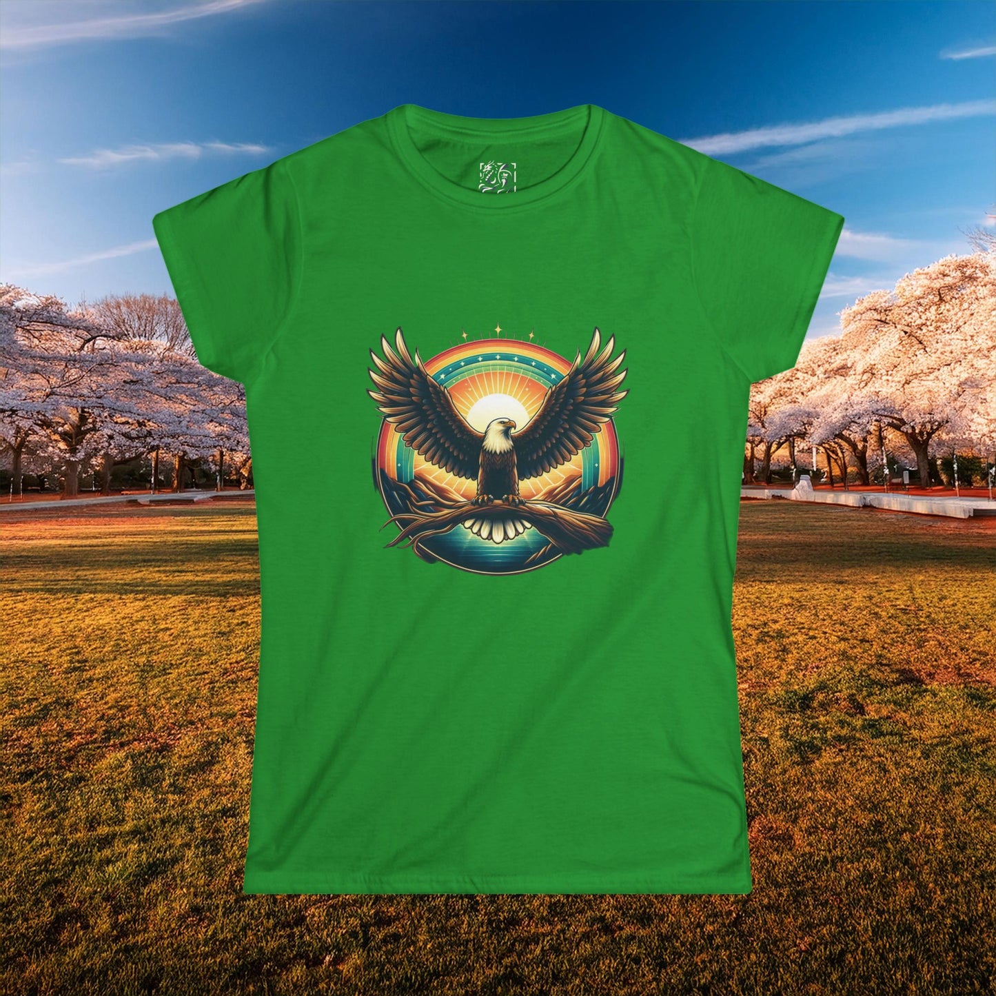 Washington Spirit Rainbow Women's Softstyle Tee