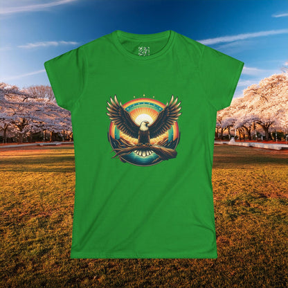 Washington Spirit Rainbow Women's Softstyle Tee